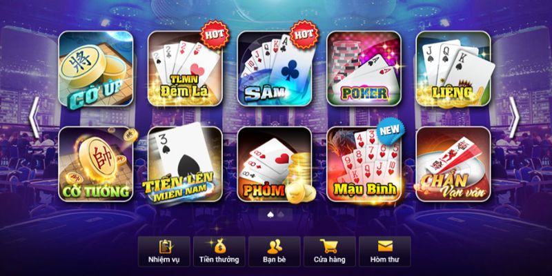 Game bài đổi thưởng: Đa dạng và hấp dẫn tại cổng 78Win